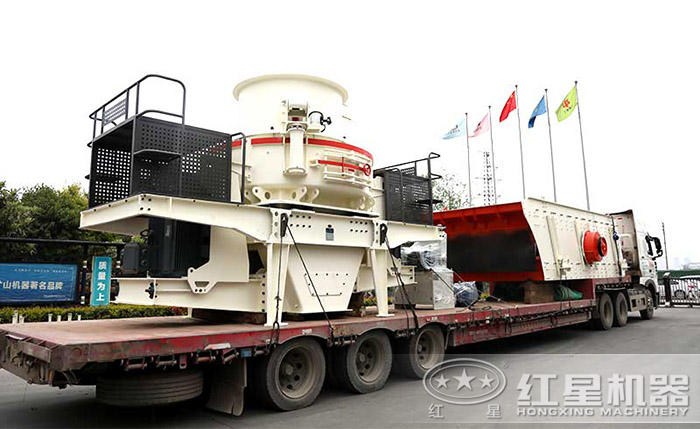 青石制砂機(jī)發(fā)貨忙