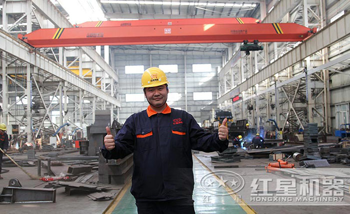 紅星制砂機(jī)生產(chǎn)車間