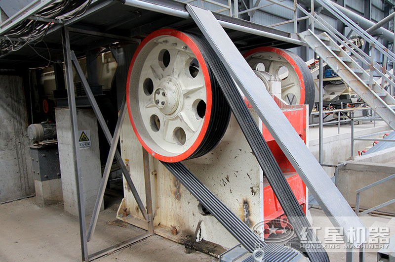 紅星破碎生產(chǎn)現(xiàn)場