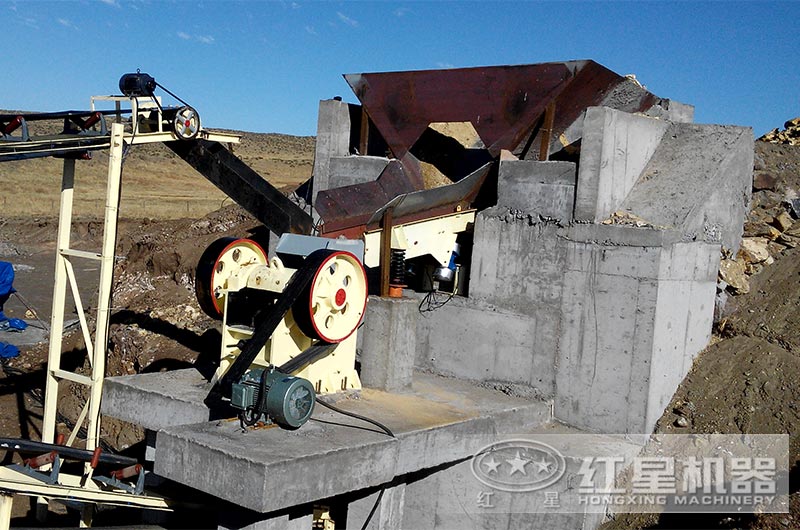 破碎生產現(xiàn)場展示