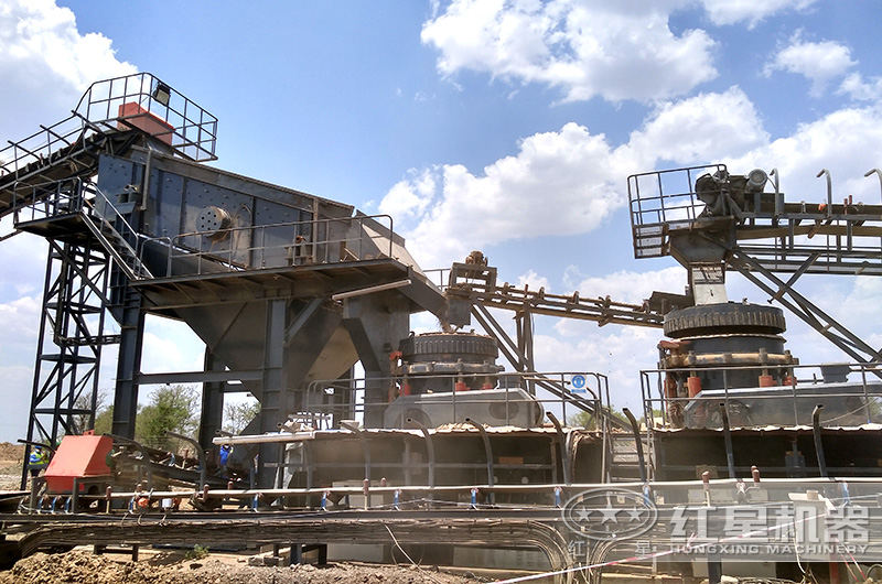 高質(zhì)量的破碎設(shè)備生產(chǎn)現(xiàn)場