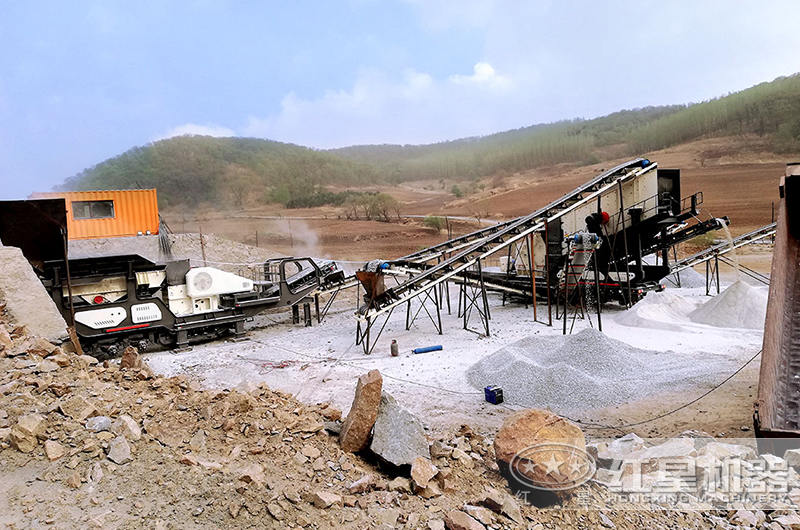 移動制砂現(xiàn)場