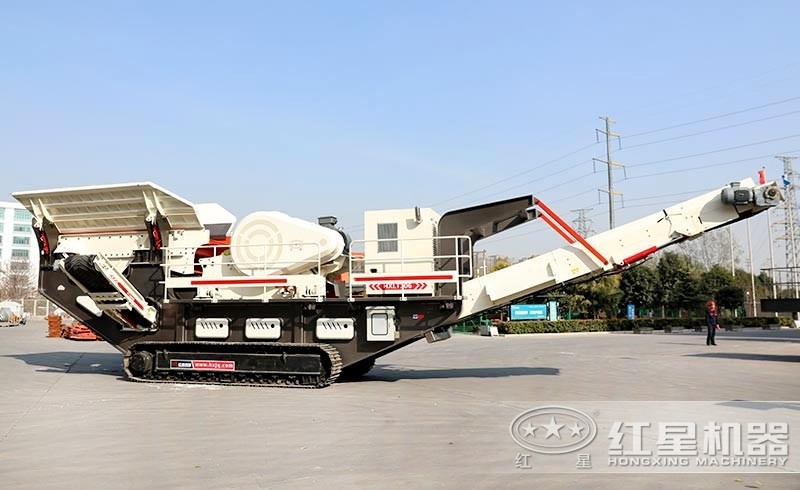 履帶式移動(dòng)破碎站