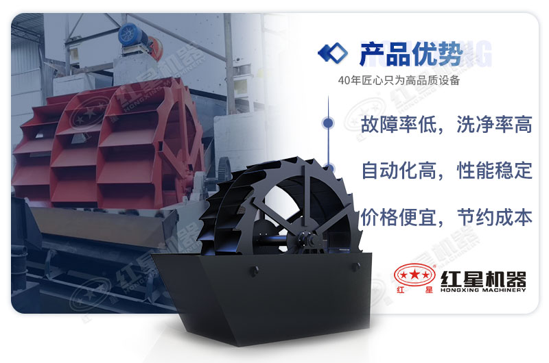 洗砂機(jī)產(chǎn)品優(yōu)勢(shì)